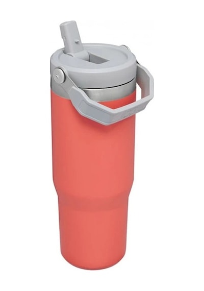 Stanley The Iceflow Flip Straw Pipetli Termos Bardak 0.89 L Mercan