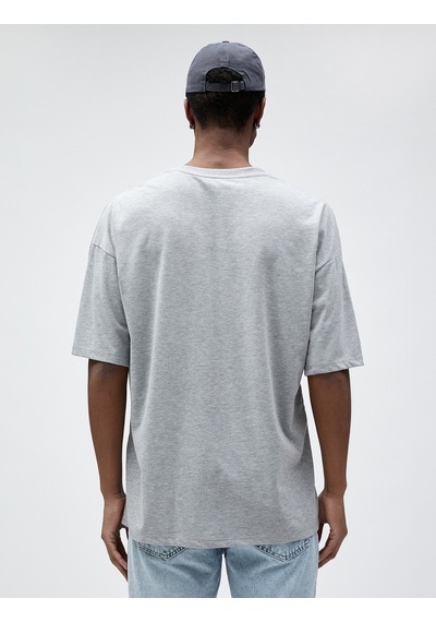 Koton Basic Oversize Tişört Bisiklet Yaka Kısa Kollu Gri 3Sam10059Hk 3Sam10059Hk031 Gri Koton Basic Oversize Tişört Bisiklet Yaka Kısa Kollu Gri 3Sam10059Hk 3Sam10059Hk031 Gri