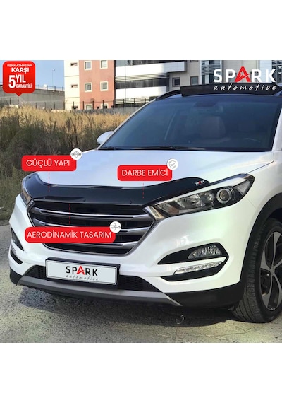 Hyundai Tucson 2016-2018 Yıl Arası Kaput Rüzgarlığı 3mm