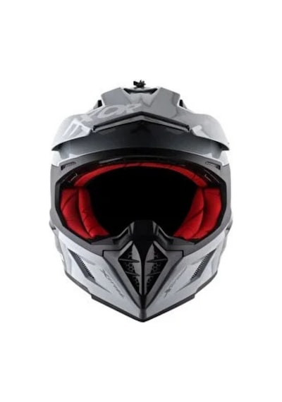 Cross Kask Vizörlü Axor Nardo Gri M