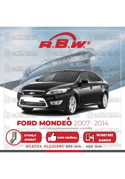 Ford Mondeo 4 Muz Silecek Takımı (2007-2014) RBW