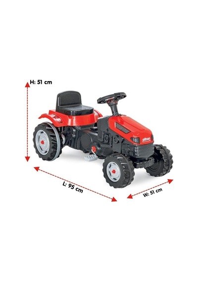 Pilsan Active Traktör Pedallı Yeşil