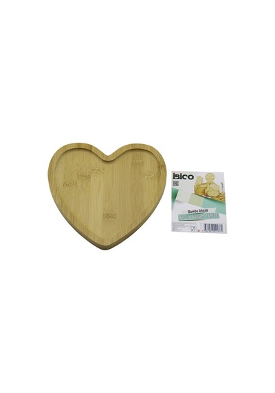 Model Ahşap Bambu Servis Sunum Tepsi - Tahtası 20.5 X 19.5 X 1.4cm 5639 15cm