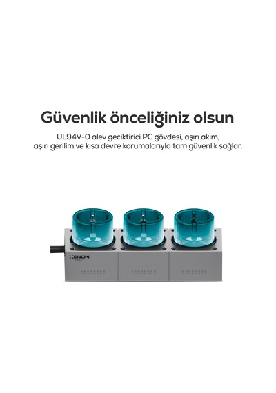Masaüstü Priz Hızlı Şarj İstasyonu 7 İn 1 3x 4000w Ac, 140w 3xusb-c, 1 Usb-a, 100w Kablo X6424