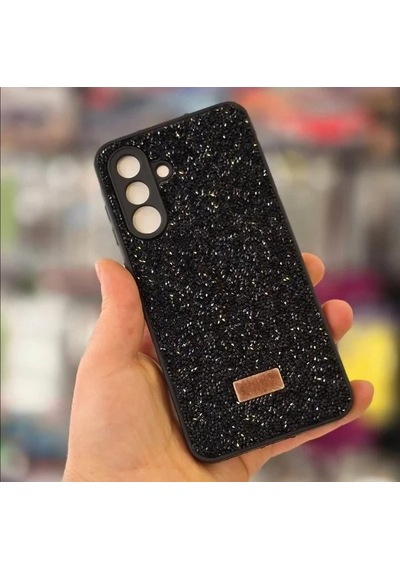 Samsung S24 Fe İle Uyumlu İnce Parlak Taşlı Premium Sw Telefon Kılıfı Çok Renkli