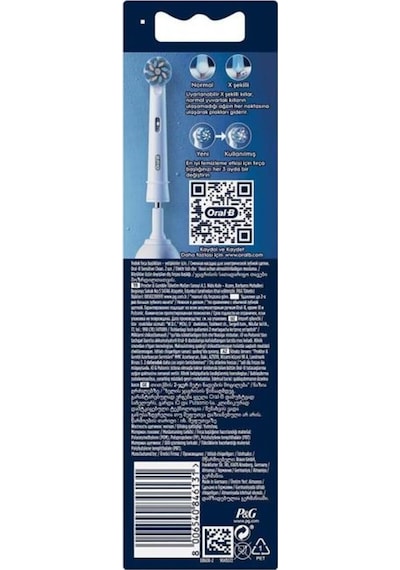 Oral-B Sensitive X-Filament Elektrikli Diş Fırçası Yedek Başlığı 2'li