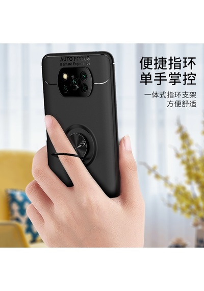 Xiaomi Poco X3 Nfc Kilif Lens Yüzüklü Tam Korumali Silikon Kapak 464176516