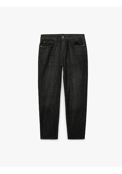 Koton Regular Fit Pamuklu Normal Bel Cepli Tapered Jean Pantolon - Joe Jean Antrasit 7wam40165nd Koton Regular Fit Pamuklu Normal Bel Cepli Tapered Jean Pantolon - Joe Jean Antrasit 7wam40165nd