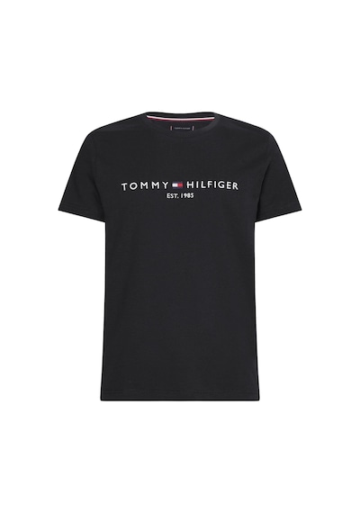 Tommy Hilfiger Erkek Marka Logolu Gündelik Kullanıma Uygun Organik Pamuklu Siyah T-shirt Mw0mw11465b-10819 Black