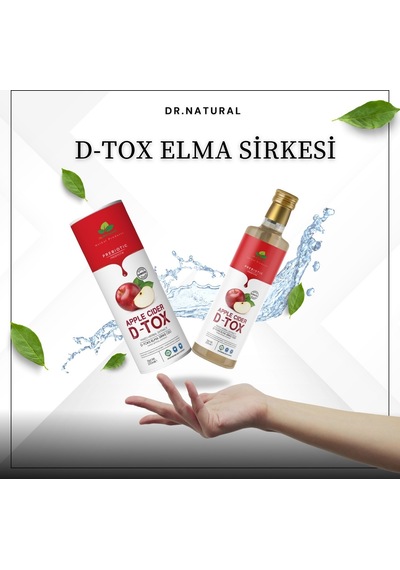 Dr. Natural Elma Özlü  Sirkesi 3 x 250 ML