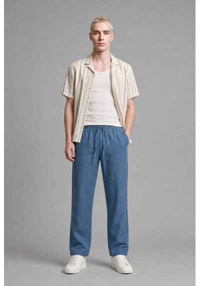 Defacto Premium Wide Leg Pantolon G0855ax26smın263 İndigo-ın263 Defacto Premium Wide Leg Pantolon G0855ax26smın263 İndigo-ın263