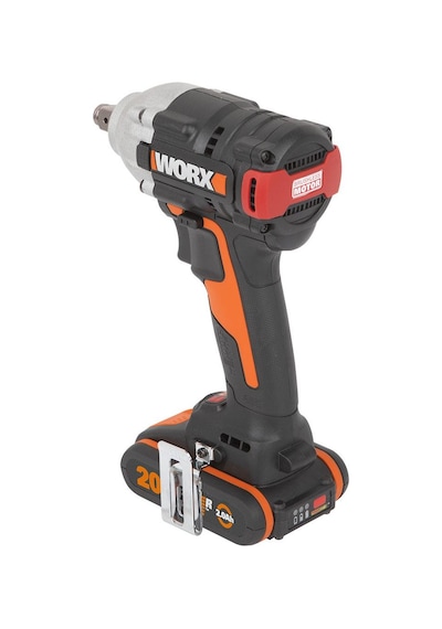 Worx WX272 20Volt/2.0Ah Li-ion Çift Akülü 300Nm Kömürsüz Profesyonel Somun Sıkma