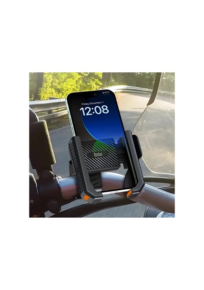 Magicool Gidon Bağlantılı Bisiklet Motosiklet İçin Esnek Abs 4-7.8 İnç Telefon Tutucu 360 Dönebilen Tasarım