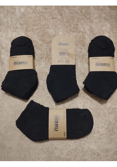Efemicgiyimstore Bayan Siyah Ve Koyu Renk Ters Havlu Kışlık Patik Çorap 12'li Paket Çok Renkli Efemicgiyimstore Bayan Siyah Ve Koyu Renk Ters Havlu Kışlık Patik Çorap 12'li Paket Çok Renkli