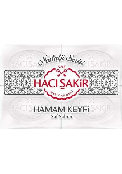 Hacı Şakir Hamam Keyfi Kalıp Sabun 4 X 200 G Diğer