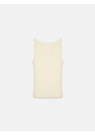 Dilvin 32774 Halter Yaka Top-açık Sarı