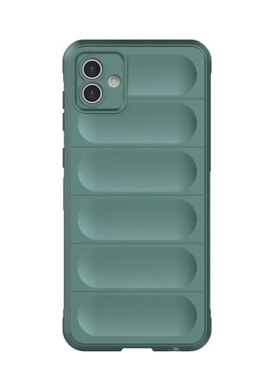 Samsung Galaxy A06 Kılıf Optimum Silikon - Koyu Yeşil Diğer