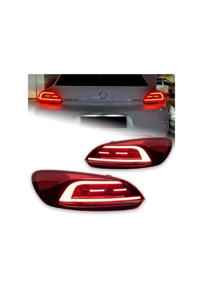 Volkswagen Scirocco 09-14 Halojen'den Led'e Makyajlı Stop Takımı