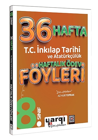 Yargı Ders Arkadaşım 8. Sınıf T.c. İnkılap Tarihi Ve Atatürkçülük 32+4 Haftalık Ödev Föyleri