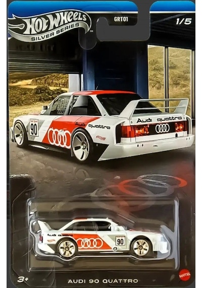 Hot Wheels Silver Series Audi 90 Quattro Jky15 Çok Renkli
