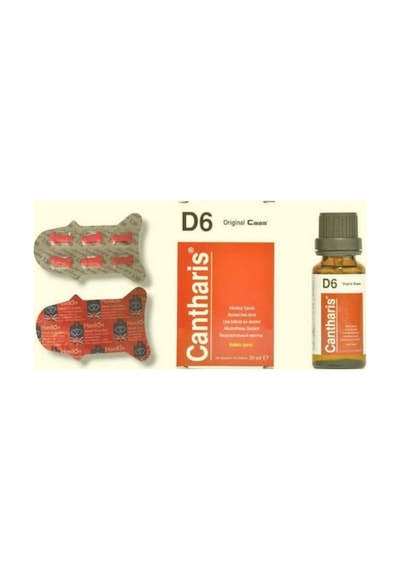 Cantharis D6 Kadınlara Özel Damla 20 Ml