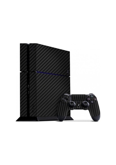PlayStation 4 Siyah Carbon Fiber Kaplama Takımı Çınar Extreme