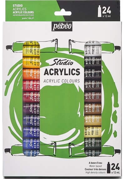 Akrilik Boya 24 Renk 12 Ml 1 Paket Pepeo Akrilik Boya Seti 24 Lü Ahşap Tuval Taş Ağaç Boyamalar İçin İdea Boyama Seti Çok Renkli Akrilik Boya 24 Renk 12 Ml 1 Paket Pepeo Akrilik Boya Seti 24 Lü Ahşap Tuval Taş Ağaç Boyamalar İçin İdea Boyama Seti Çok Renkli