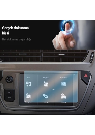 Citroen C-elysee Ekran Koruyucu 7 İnç Multimedya Navigasyon