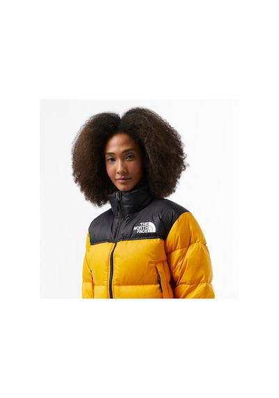 The North Face Nuptse Kadın Kısa Sarı Ceket Düz Nf0a5ggezu31 6234730