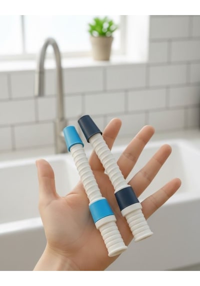 2 Adet Musluk Ucu Uzatma Hortumu, Mutfak-bahçe Musluk Ucu Plastik Silikon, Standart Musluk Ucu