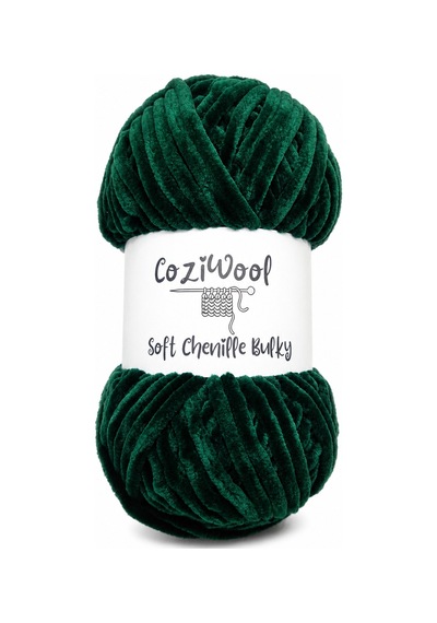 Kadife İp Soft Chenille Bulky 5'li Paket 5x100 Gr 120 Mt El Örgü İpi Ördek Başı - 875823131