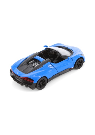 Kinsmart Bugatti Mistral Çek Bırak Metal Lisanslı Araç Mavi