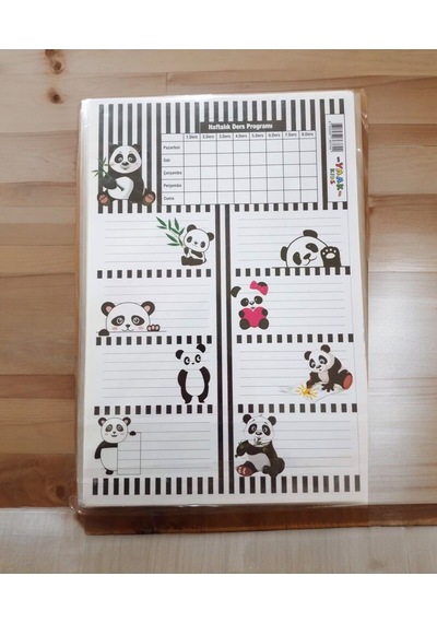 3 Sayfa Toplam 24 Adet Defter Kitap İsim Etiketi İsimlik 16