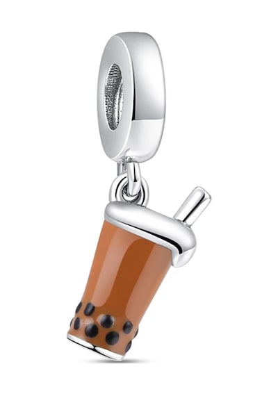 Fubena Bubble Tea Sallantılı Charm Gümüş