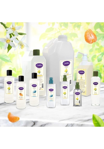 Duru 80 Derece Limon Kolonyası Bidon 900 ML + Pet Şişe Kolonya 400 ML