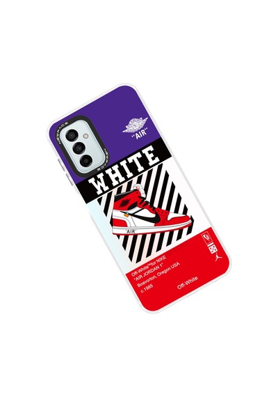 Samsung Galaxy  Uyumlu  M13 Kılıf Estoril Desenli Kapak - Estoril - 12