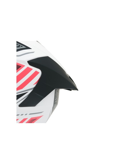 My Helmets Mks001-wrb Yarış Spoiler Güneş Vizörlü Şeffaf Full Face Motosiklet Kaskı