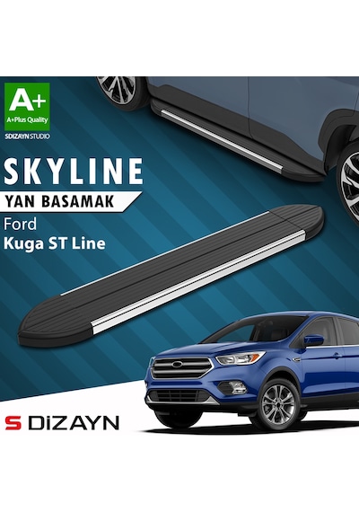 S-dizayn Ford Kuga 2 St-line Skyline Krom Yan Basamak 183 Cm 2017-2019 A+ Kalite