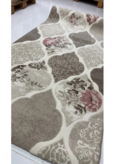 Merinos Akrilik Halı 100x230 Yolluk Halı Renkli