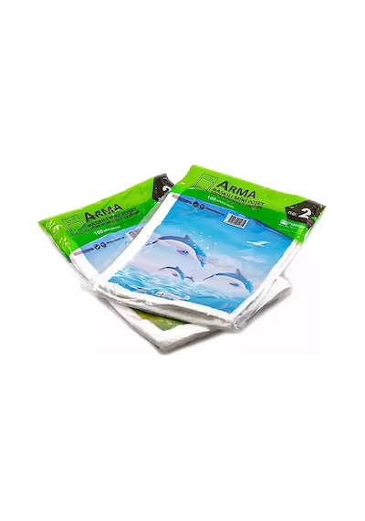 Naksan Baskılı Blok Poşet 2 No Renkli 26x38 100lü