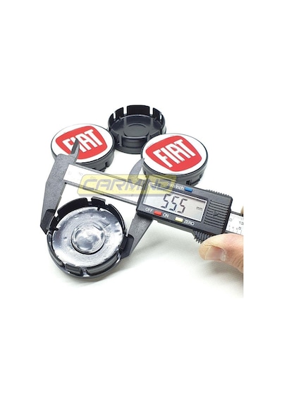 Fiat Kırmızı Jant Göbek Arması 55-58Mm