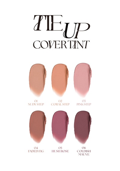 Muzıgae Mansıon Tie Up Cover Tint 02 Coral Step 02 Coral Step