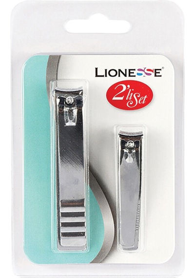 2 Adet Lionesse Tırnak Makası 2'li Set