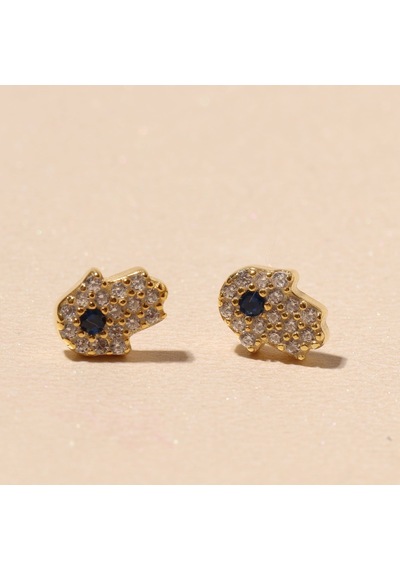 Fatıma Küpe 717082 Gold Gümüş