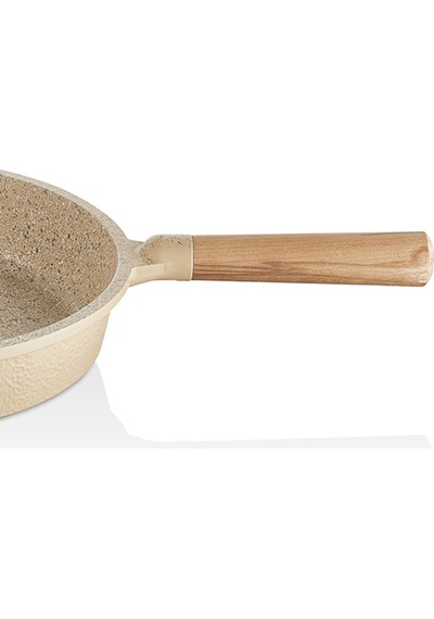 Creamy 3'lü Döküm Tava Seti Krem