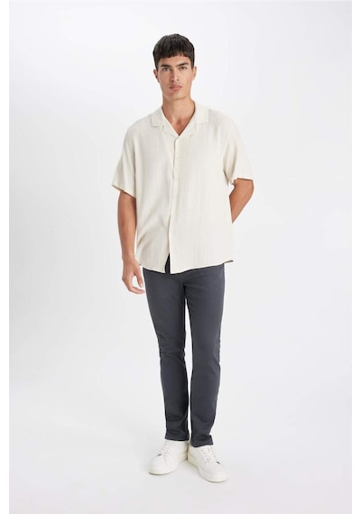 Defacto Pantolon Slim Fit Dar Kesim Cepli Dar Paça C9436AX24AUAR184 Antrasit Defacto Pantolon Slim Fit Dar Kesim Cepli Dar Paça C9436AX24AUAR184 Antrasit