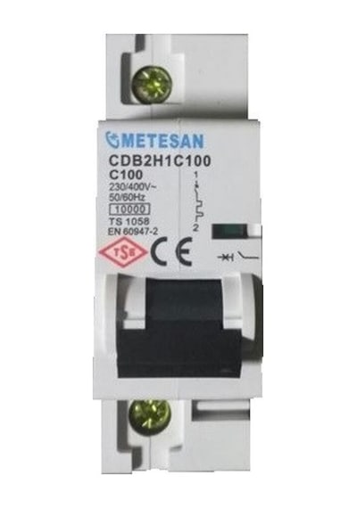 Metesan Otomatik Sigorta 80-100-125A 1 Kutu 12 Adet 1 Kutu 12 Adet -80 Amper