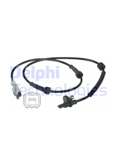 Delphı Ss20402 Abs Devir Sensörü Arka Peugeot Partner 08 P5008 09 17 Cıtroen Berlıngo 08 C4 Pıcasso 06 13 4545.e8-9653663180