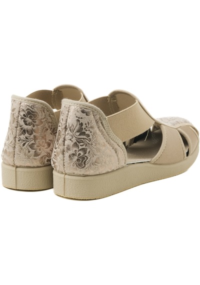 Beıge Sneaker Günlük Kadın 169 Green Life Stretch Women's Footwear Beige Null Bej