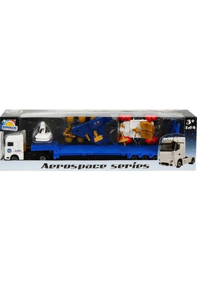 Sunman 1 64 Aerospace Transporter Tır Uzay Seti Keşif Aracı